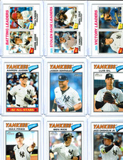 2026 Heritage Baseball New York Yankees Team Set 18 Base Cards + 5 BONUS +