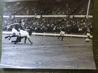 World Cup 1966 Uruguay Vs France Original Press Photo