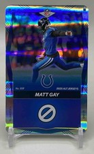 2025 Uno Elite Alt Jerseys Matt Gay Blue Foil #059 Colts