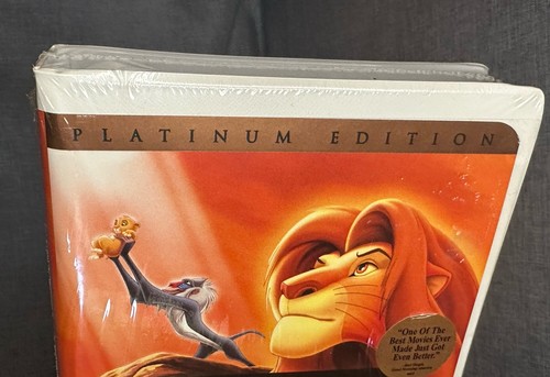 New The Lion King VHS 2003 Platinum Edition Features an All-New Song sealed - Picture 11 of 12