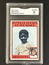 1972 Topps #494 - Willie Horton Boyhood Photos of the Stars - GMA 6
