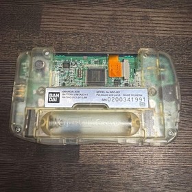 WonderSwan Color Crystal Black BANDAI Game Console