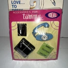 1960s IDEAL Tammy Doll Vintage Accessories Telephone Typewriter Date Book Mint