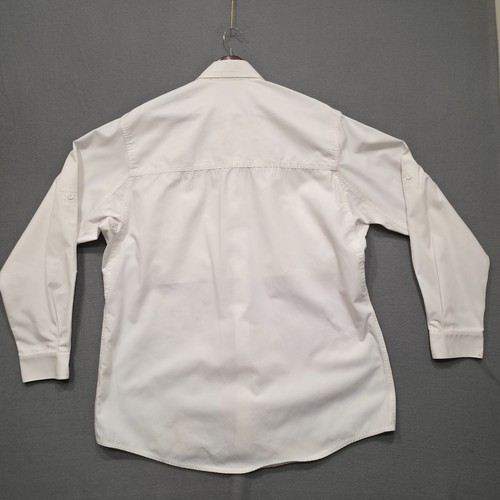 Propper Men's White Heavy Zippered Tactical Long Sleeve Shirt Size XL/L - Picture 5 of 7