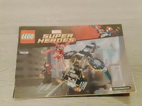 LEGO Marvel Super Heroes Avengers Thor Loki Manual Instruction Book Lot