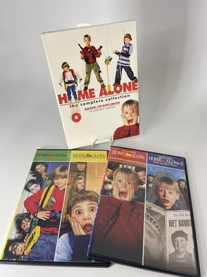 Home Alone - Complete Collection (DVD, 2008, 4-Disc Set, Canadian Sensormatic...