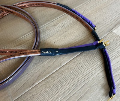 Analysis Plus Oval 9 Shotgun Bi-Wire Speaker Cables   10 ft pair