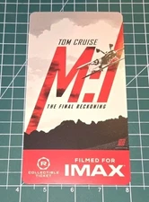 1x Mission Impossible Dead Reckoning (2025) Regal IMAX Collectibles Ticket 