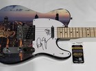 CHICAGO SIGNED CUSTOM ELECTRIC GUITAR DANNY SERAPHINE LEE LOUGHNANE JSA COA — photo 2