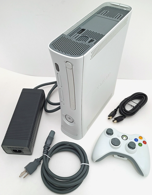 Xbox 360 本体&ソフト Microsoft XBox 360 Core Matte White Video Game Console Gaming
