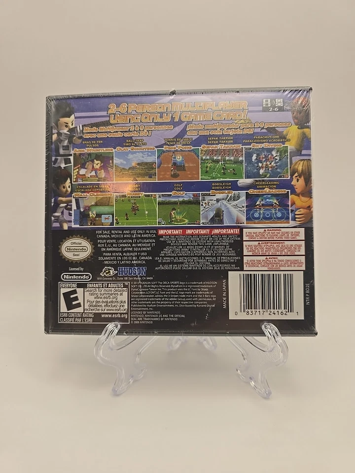 Deca Sports DS Nintendo DS (2010) Rated E Complete New Factory Sealed - Image 2 of 4