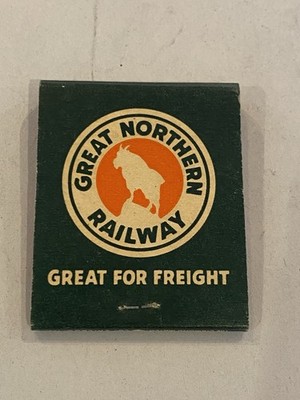 Vintage Great Northern Railway Matchbook 