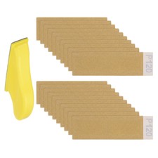 40pcs Micro Detail Sander Paper Kit 120 Grit ...