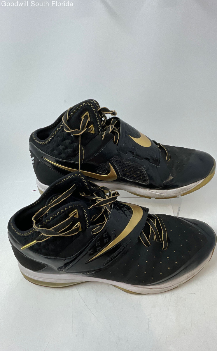 Nike Mens CJ81 Trainer Max 603711-007 Black Golden Sneaker Nike Mens CJ81 Trainer Max 603711-007 Black Golden Sneaker