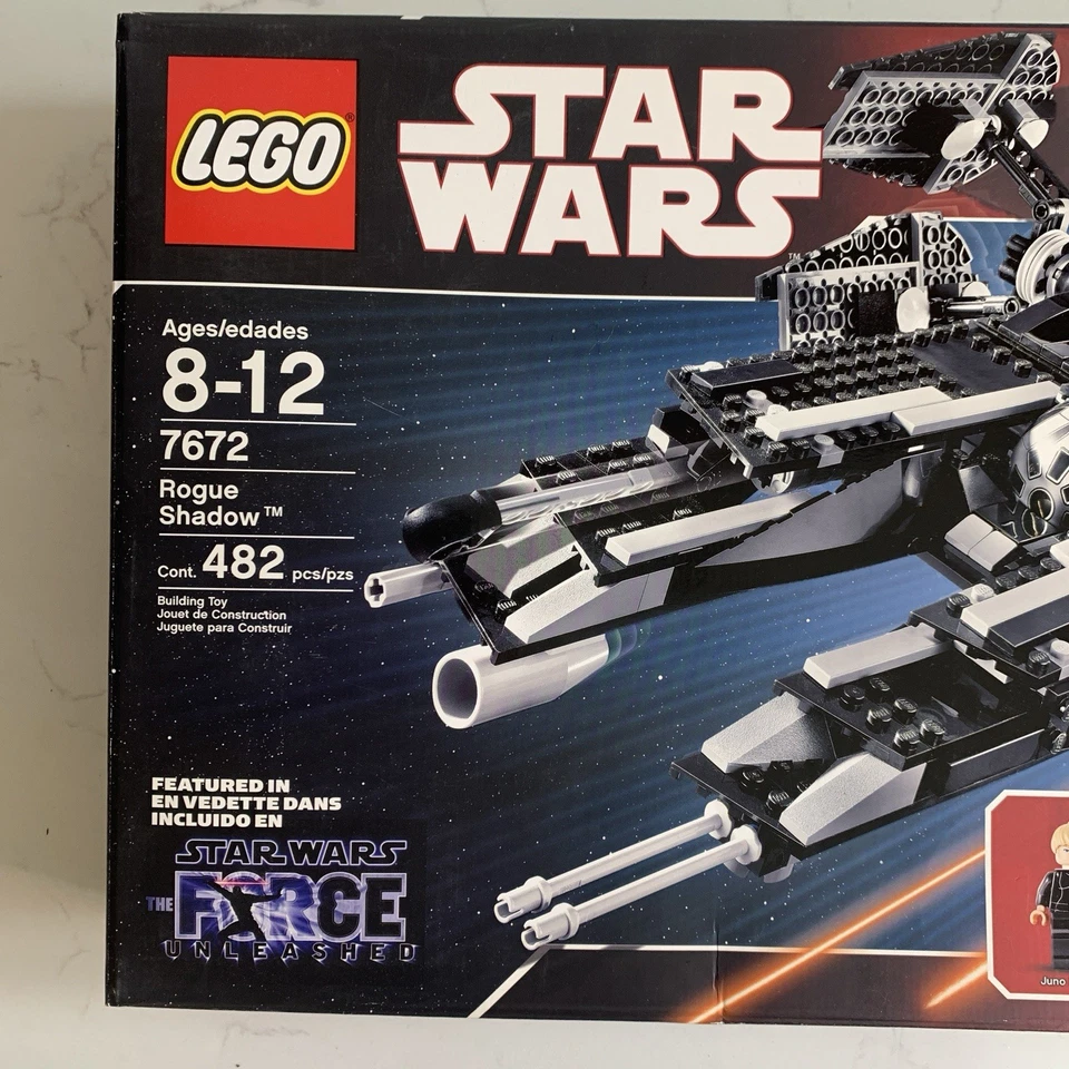 LEGO Star Wars The Force Unleashed Rogue Shadow 7672 In 2008 SEALED NEW Retired - Image 2 of 4