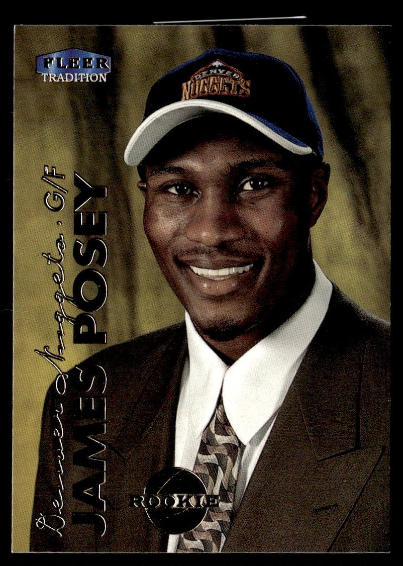 1999-00 Fleer Tradition James Posey Rookie Denver Nuggets #208