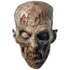 Zombie Old Celebrity Mask, Flat Card Face, Fancy Dress Mask