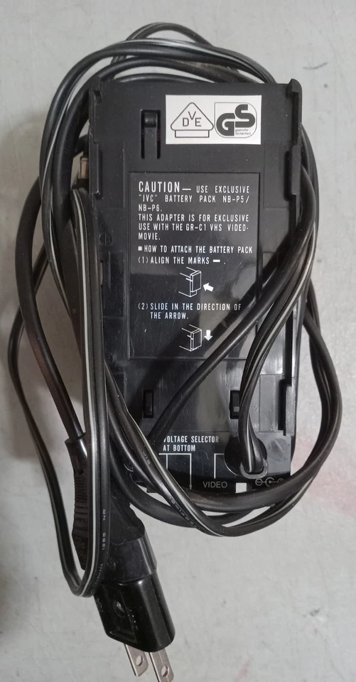 Vintage JVC AC Power Adapter AA-P1U Input AC 120V Output DC 9.6V New In Box - Image 2 of 4