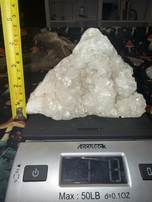 Large Apophyllite Cluster On Matrix Mineral Specimen From India