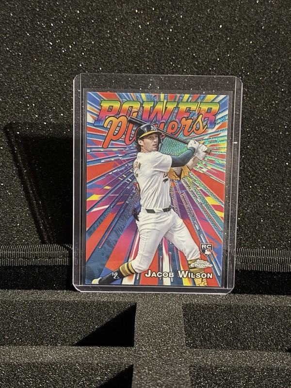 2025 Topps Chrome - Power Players Jacob Wilson #PP-22 (RC)