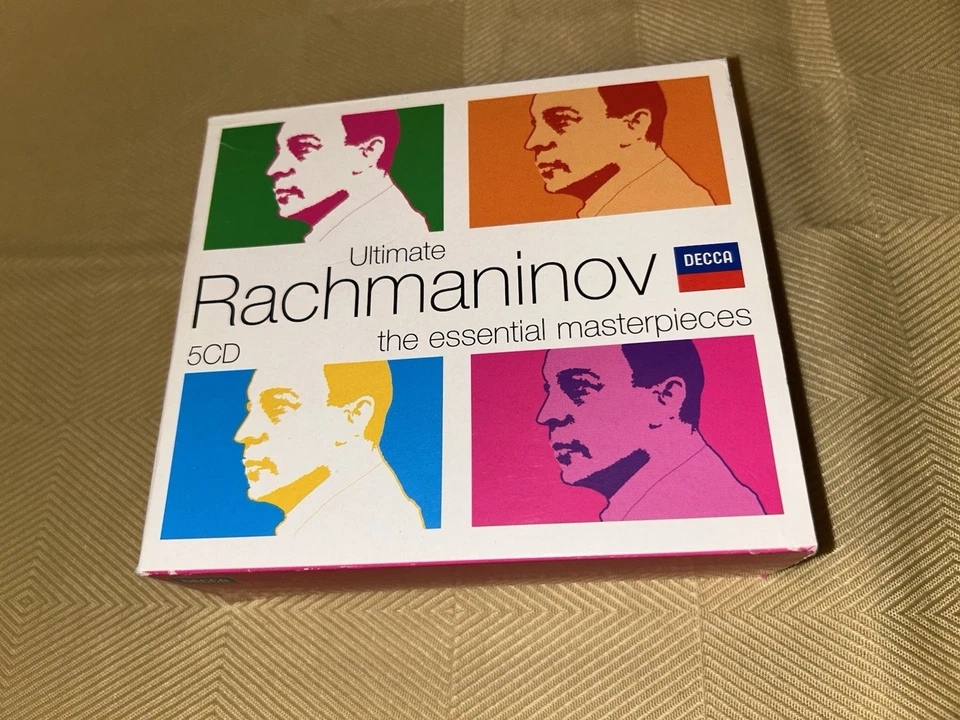 Ultimate Rachmaninov The Essential Masterpieces Decca 5 CD Box Set Excellent++ Foto 2 de 4