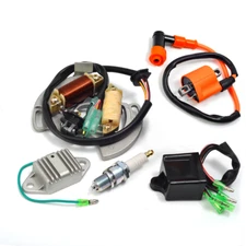 Ignition Coil Spark Plug CDI Regulator & Stator For Yamaha Blaster YFS200 97-01