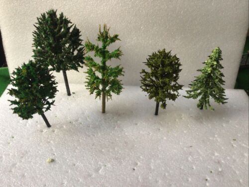 1/35th Scale Model Trees ( Set Of 5) Military Diarama .diorama TIB 74