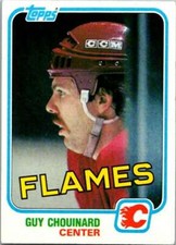 1981-82 Topps #6 Guy Chouinard  Calgary Flames V52195