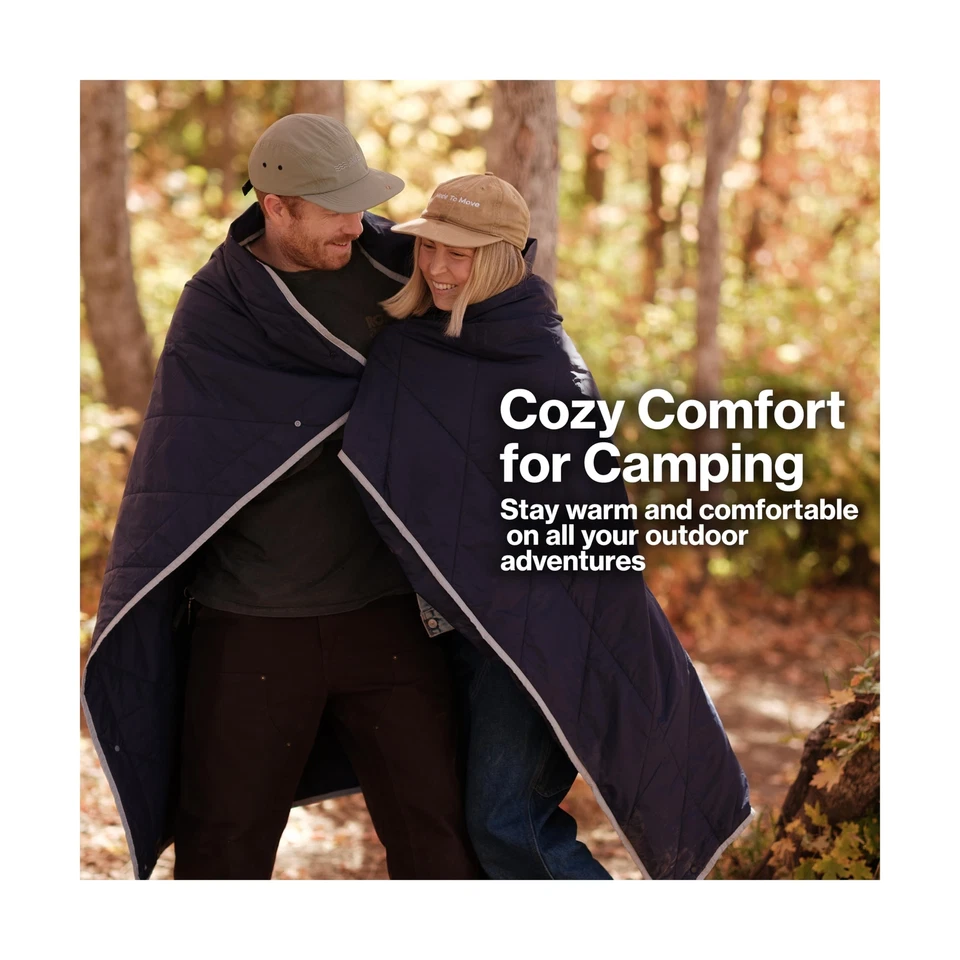 Gravel Layover Travel Blanket – Ultra-Light, Compact Down Alternative for  - Image 4 of 4