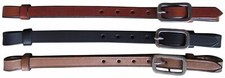 NEW PAIR (2) BLACK BROWN LIGHT Leather Replac...