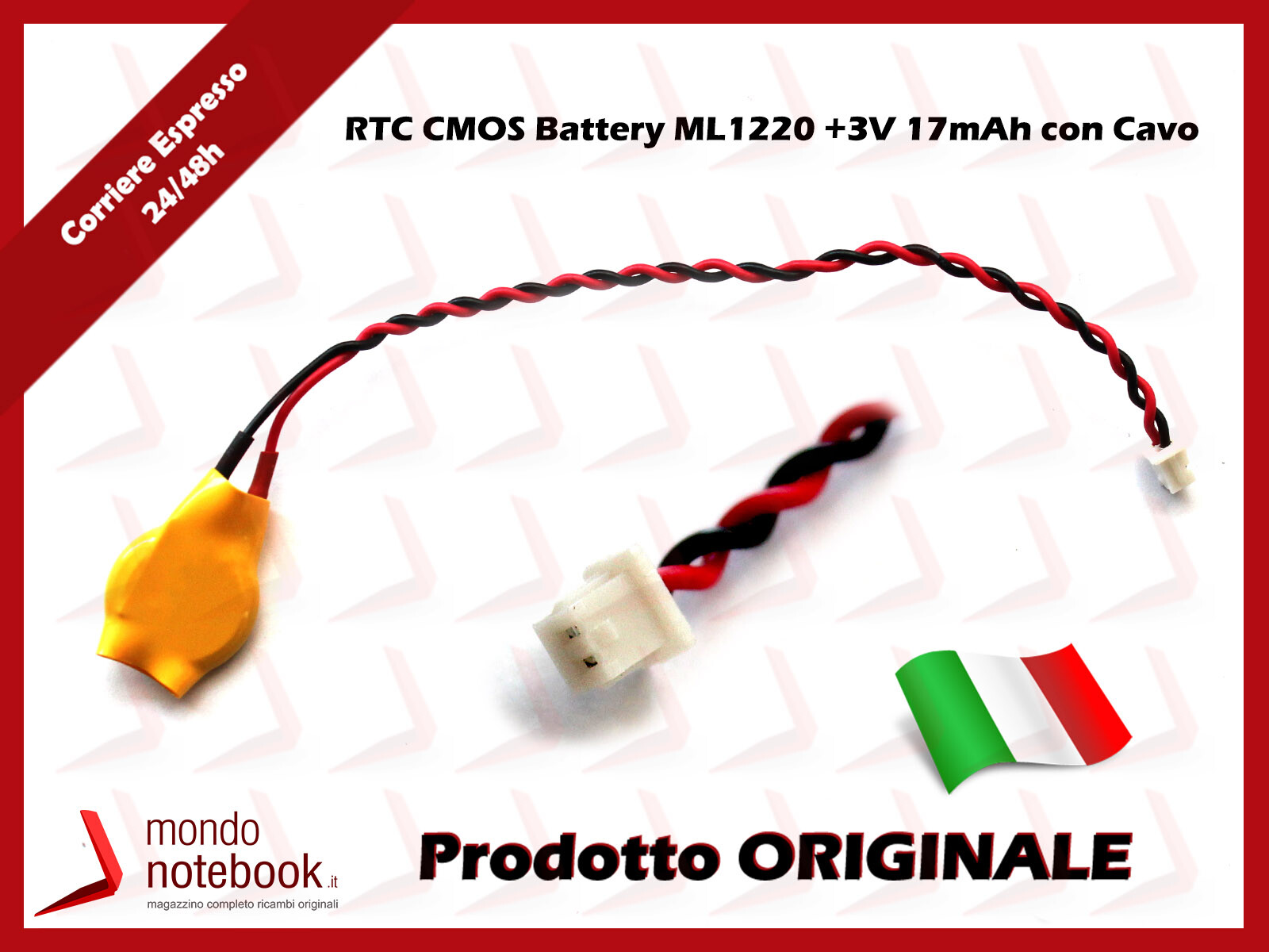 batteria a tampone per pc