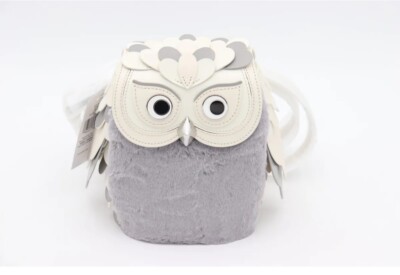 NWT Kate Spade Hoot Gray 3D Owl Crossbody Bag (New) Beautiful! $429