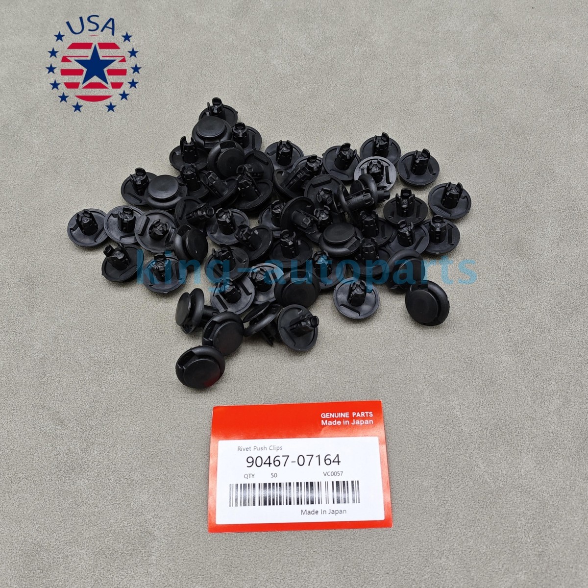OEM 50× Fender Splash Shield Clips Push Pin Fastener Retainer For