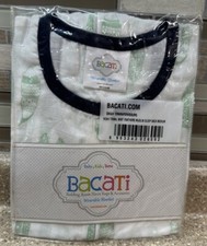 Bacati Wearable Blanket Muslin 100 Cotton Sleep Sack Size Medium 6-12 Months