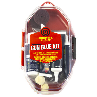 Shooter's Choice Gun Bluing Kit Cold Blue Liquid for Firearm Restoration Durable
