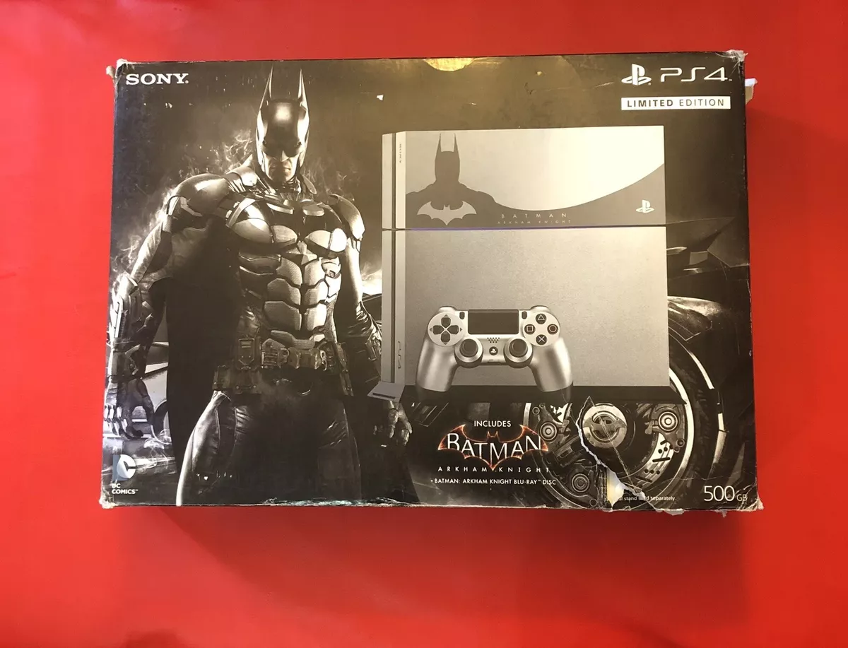 PS4 Sony Playstation 4 Batman Arkham Knight Limited Edition Console NEW SEALED