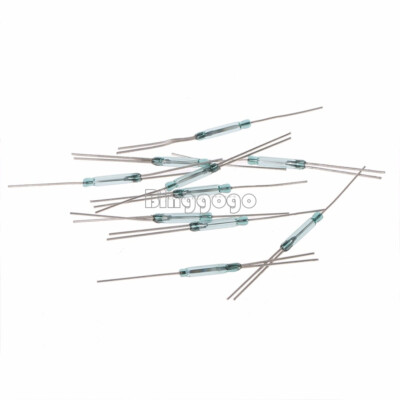 10PCS X 2.5 x14mm Glass Reed Relay 4W 3-Pin Magnetic N/O N/C Switch NEW