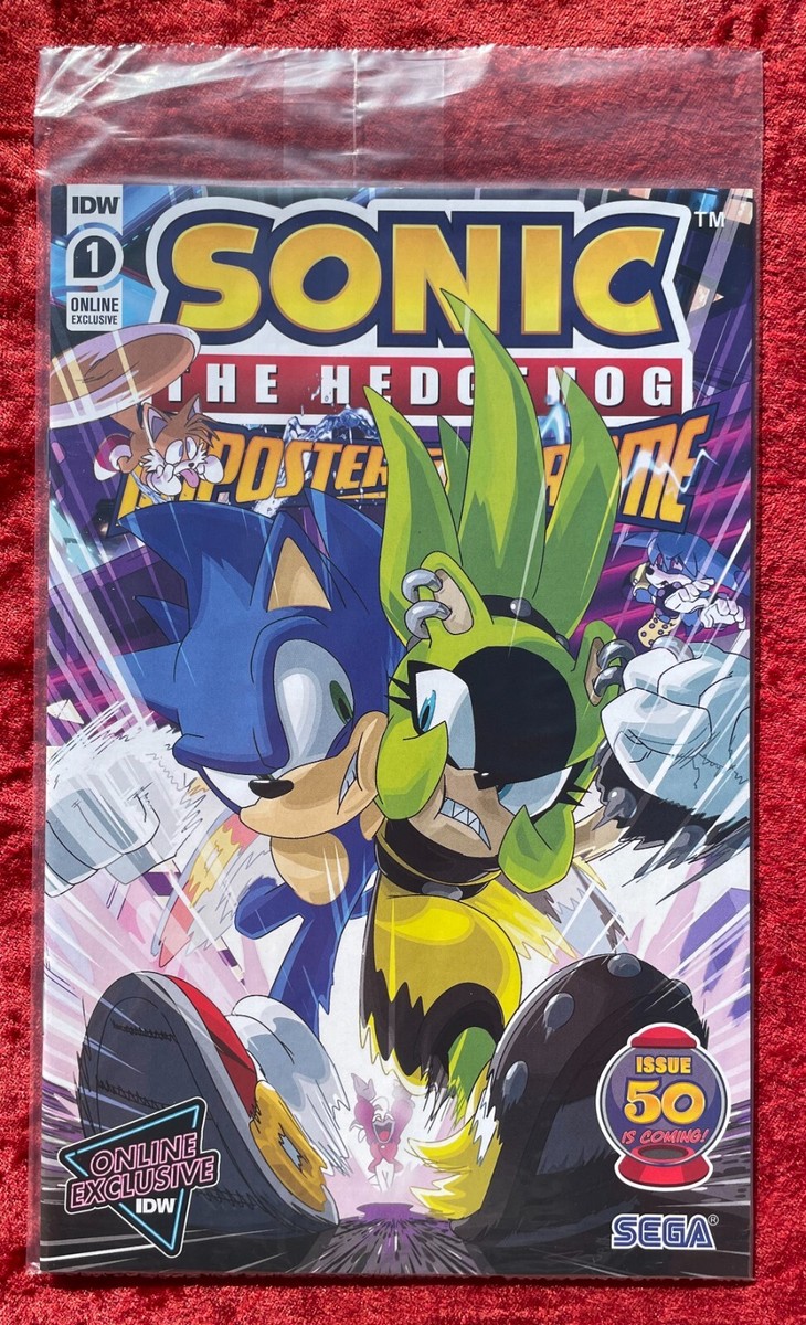 Sonic The Hedgehog Imposter Syndrome #1 Online Exclusive cover