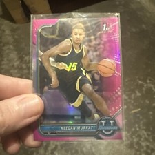 2022 Bowman University Chrome Keegan Murray(RC) Pink Sapphire