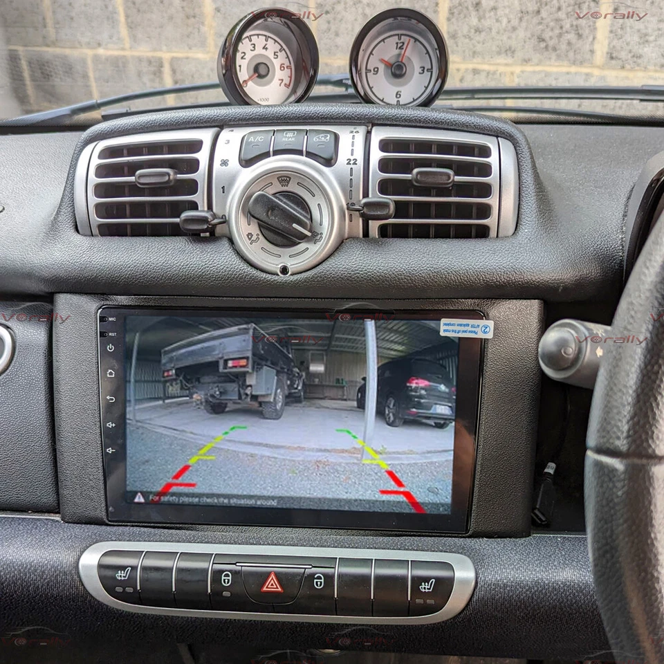 For Smart Fortwo 451 Apple CarPlay Android13 Car Stereo Radio Screen GPS WiFi BT - Image 2 of 4