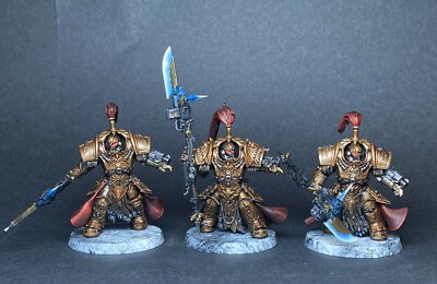 Warhammer 40k Adeptus Custodes 3 Allarus Terminator Custodians Paint Commission
