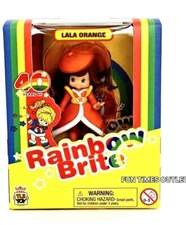 Rainbow Brite Lala Orange Mini Figure Doll 40 Years Anniversary Collectible New 
