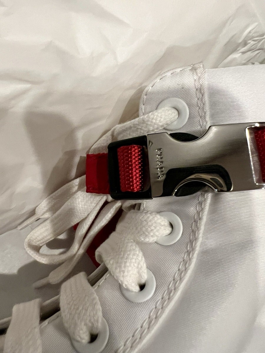 $1350 PRADA Sneakers Wheel Zipped Pouch Bag High-top Schuhe $1350 PRADA Sneakers Wheel Zipped Pouch Bag High-top Schuhe