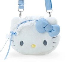 NWT Hello Kitty Plush Crossbody Bag Sky Blue Series 