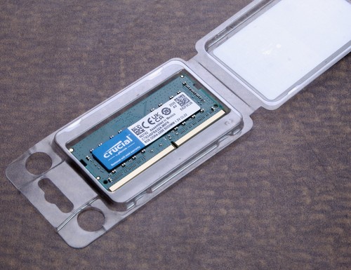Barrette RAM Crucial DDR4 3200 MHz – 8 Go SODIMM (neuf, PC Portable)