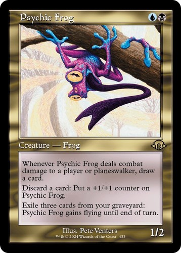 Mtg Playmat Psychic Frog Eternal Weekend Legacy No.MP116 | eBay