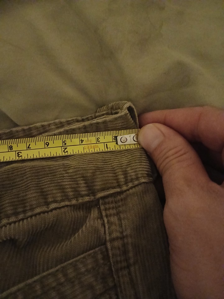 Mens Vintage Ralph Lauren Polo Corduroy Cargo Pants Leather Tabs eBay