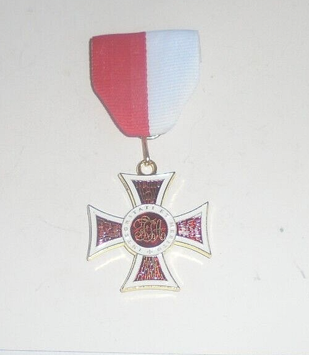 Österreich Österreich Ungarn Kaiserreich Königlicher Leopold Orden Ritter Krieg Kampf Medaille Abzeichen