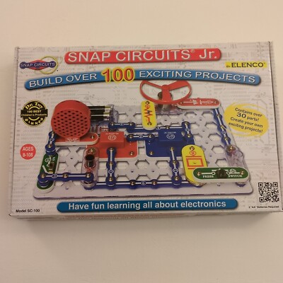 Snap Circuits Junior. 100 Projekte Lernspielzeug für Kinder Jungen Mädchen Geschenk