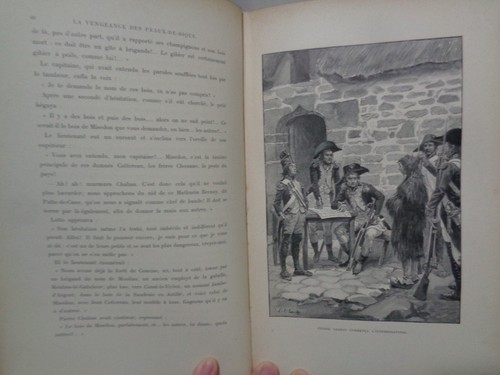 1896 French La Vengeance des Peaux-De-Bique Toudouze Illustrated Luxury Edition - Picture 9 of 14